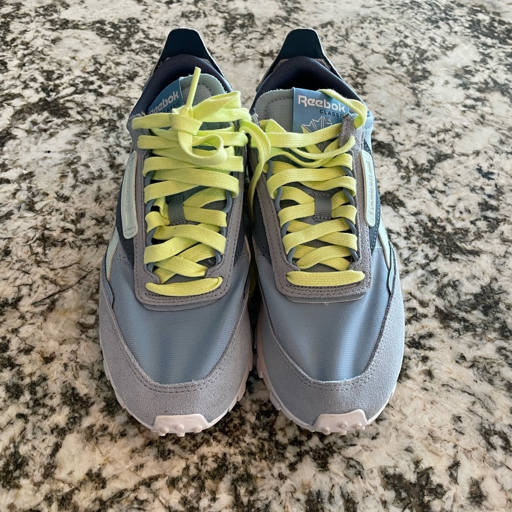 Reebok women’s  Sneakers Blue and Lime